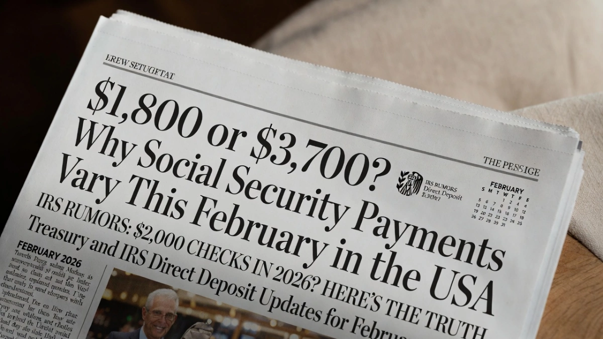 Big Gap in February Checks