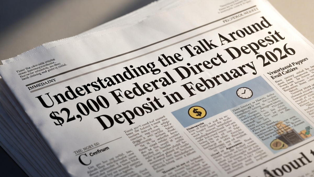 $2000 direct deposit February 2026