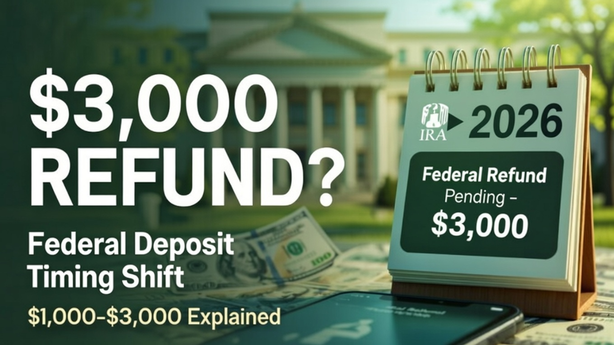 $3000 federal refund