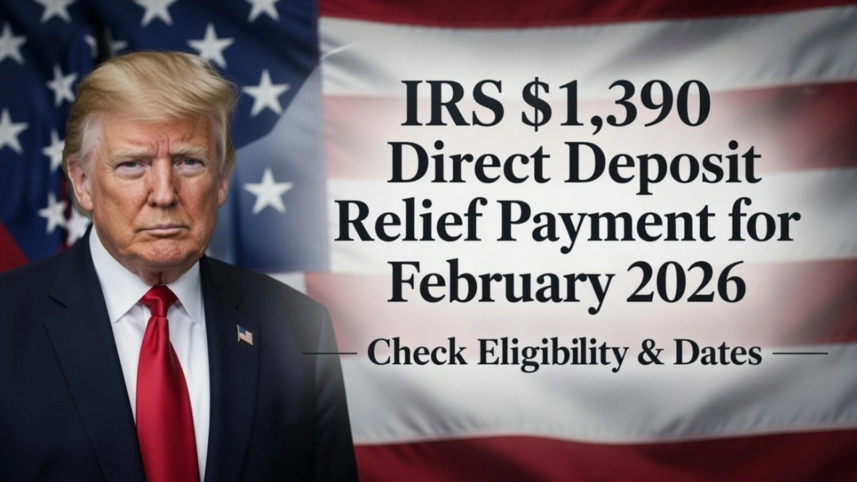 IRS $1,390 payment 2026