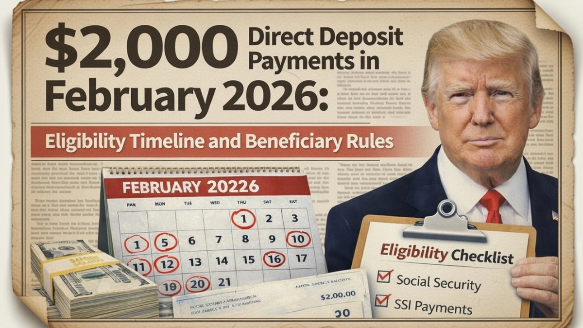 IRS Confirms $2,000 February 2026