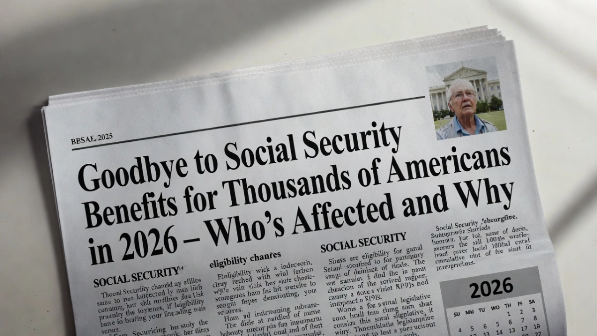 Social Security Shake-Up 2026